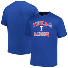 Texas Rangers Profile Big & Tall Heart & Soul T-Shirt | MLB Discount