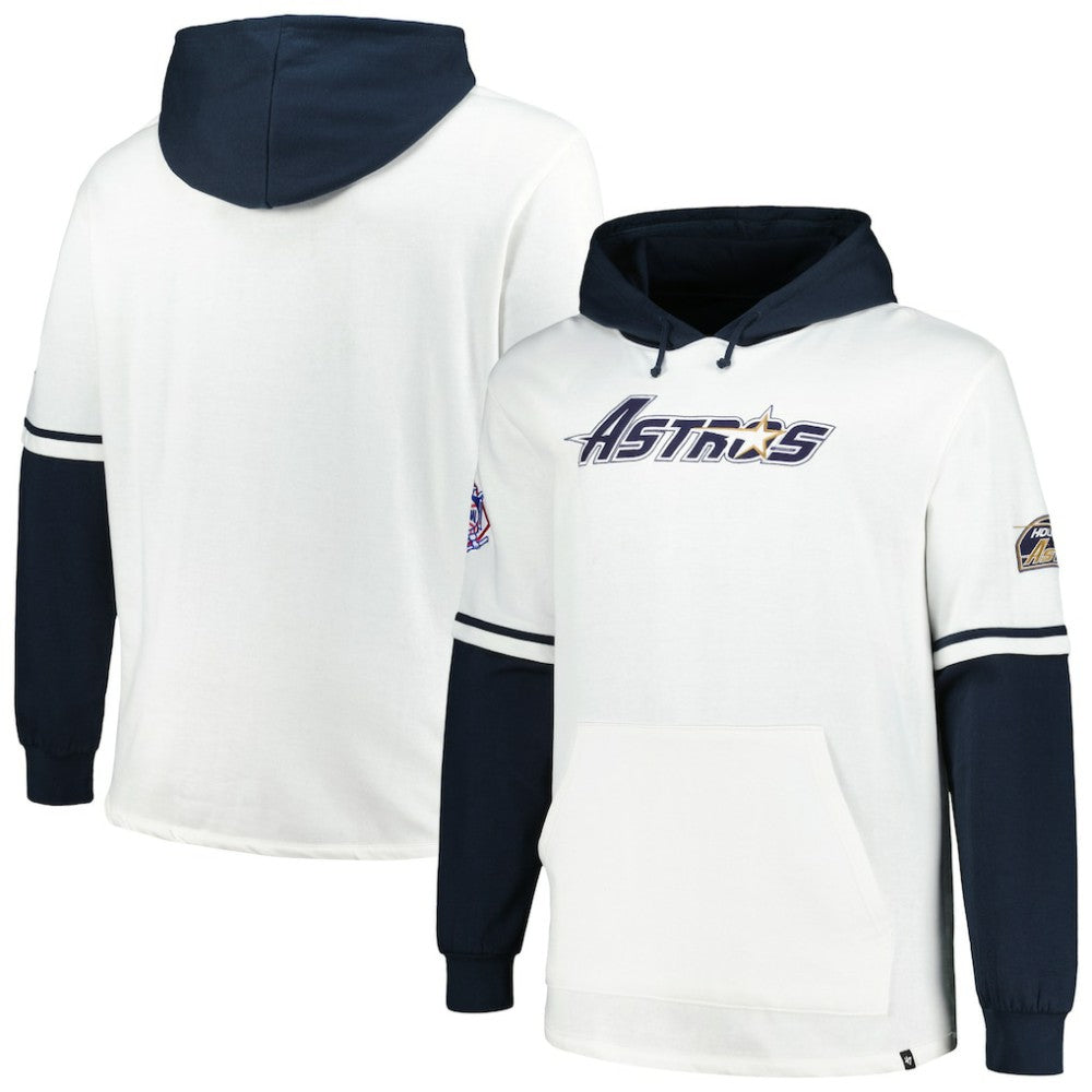 Houston Astros '47 Big & Tall Trifecta Shortstop Pullover Hoodie | MLB For sale