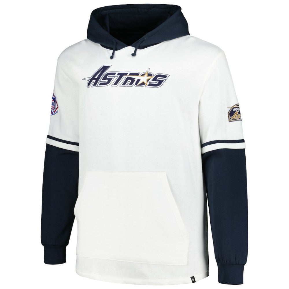 Houston Astros '47 Big & Tall Trifecta Shortstop Pullover Hoodie | MLB For sale