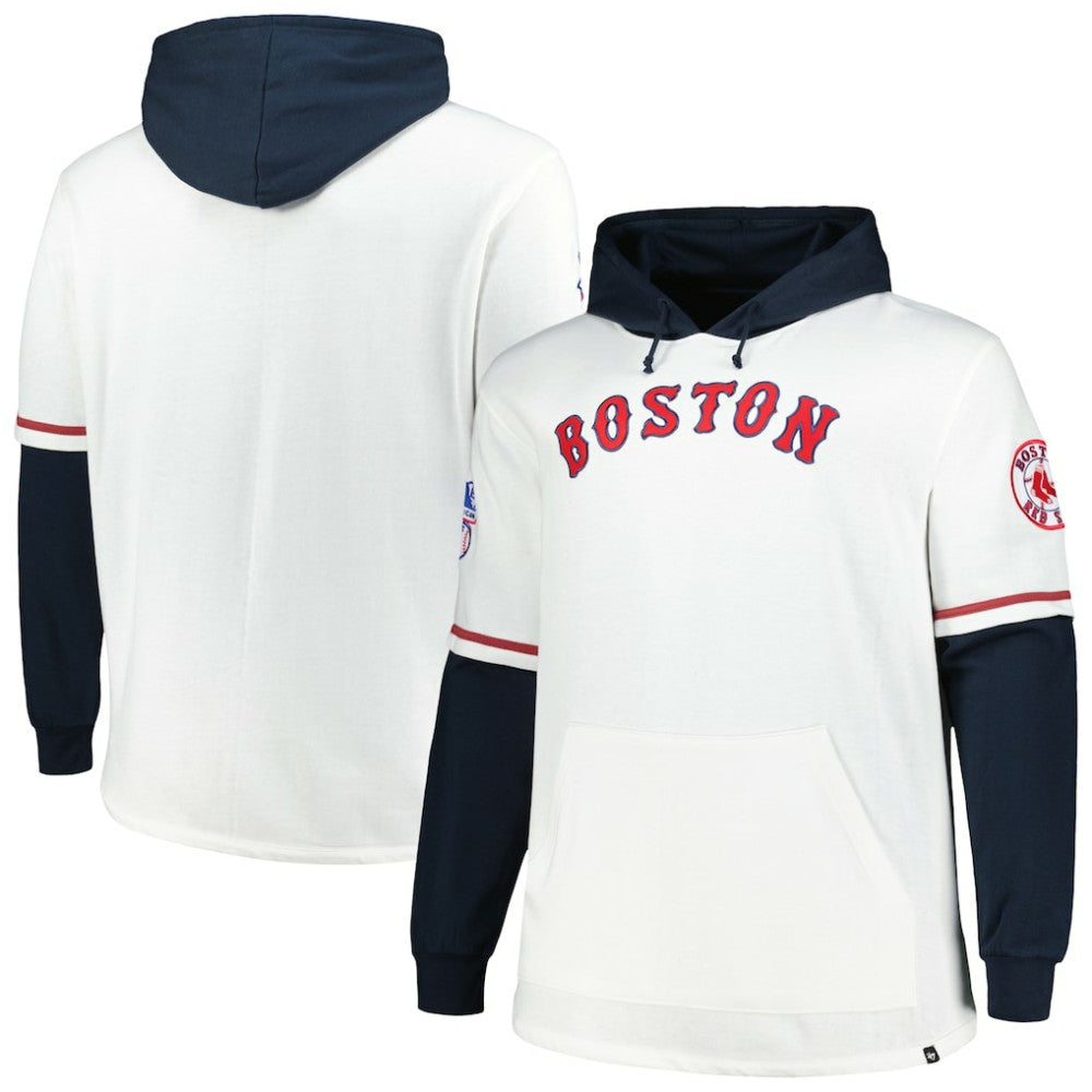 Boston Red Sox '47 Big & Tall Trifecta Shortstop Pullover Hoodie | MLB Shop