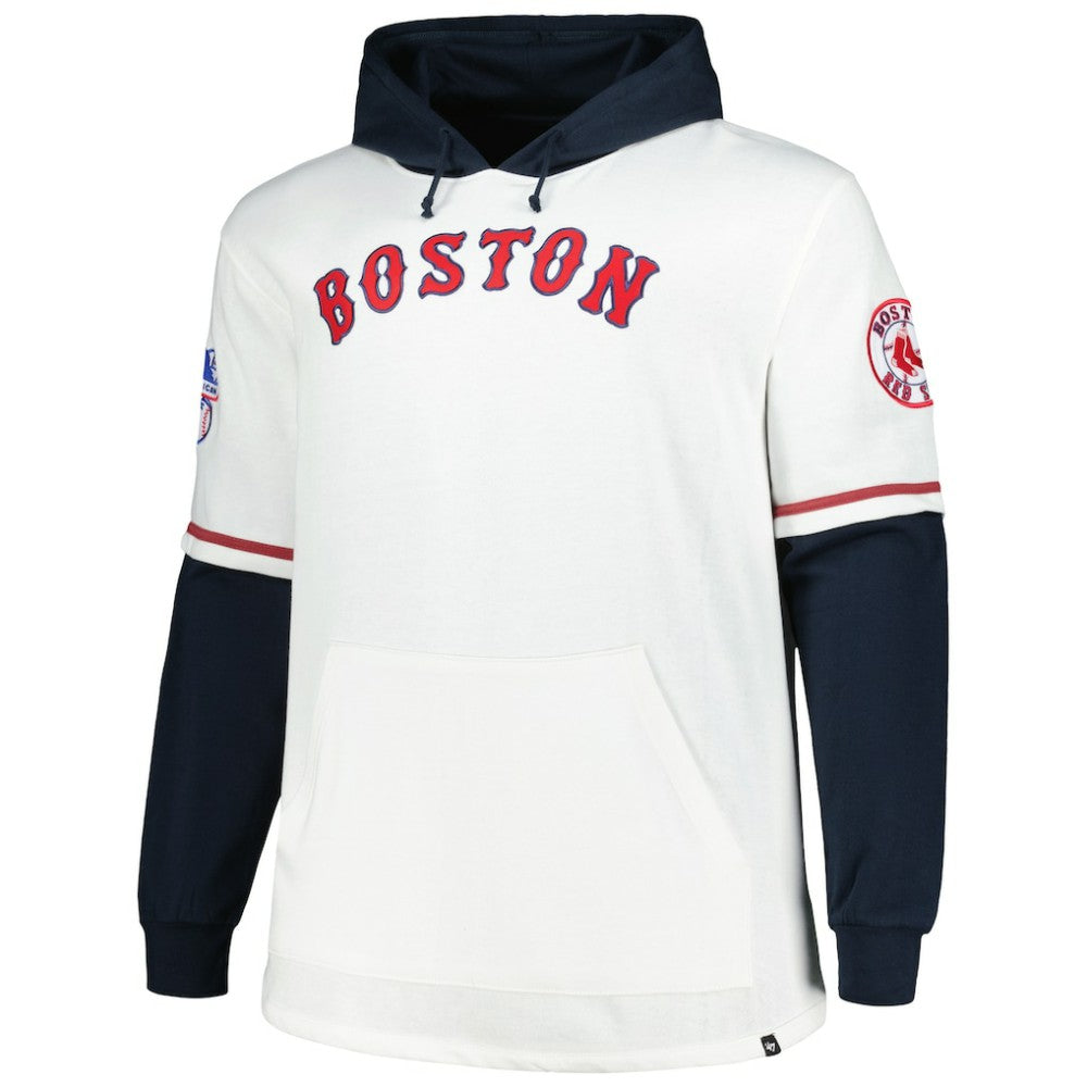 Boston Red Sox '47 Big & Tall Trifecta Shortstop Pullover Hoodie | MLB Shop