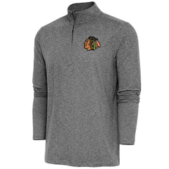 Chicago Blackhawks Antigua Hunk Quarter-Zip Pullover Top Sale