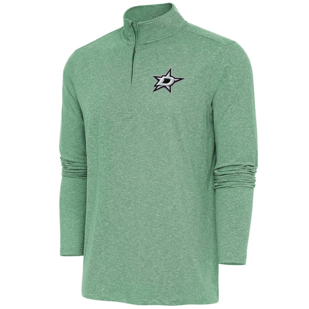 Dallas Stars Antigua Hunk Quarter-Zip Pullover Top On Sale
