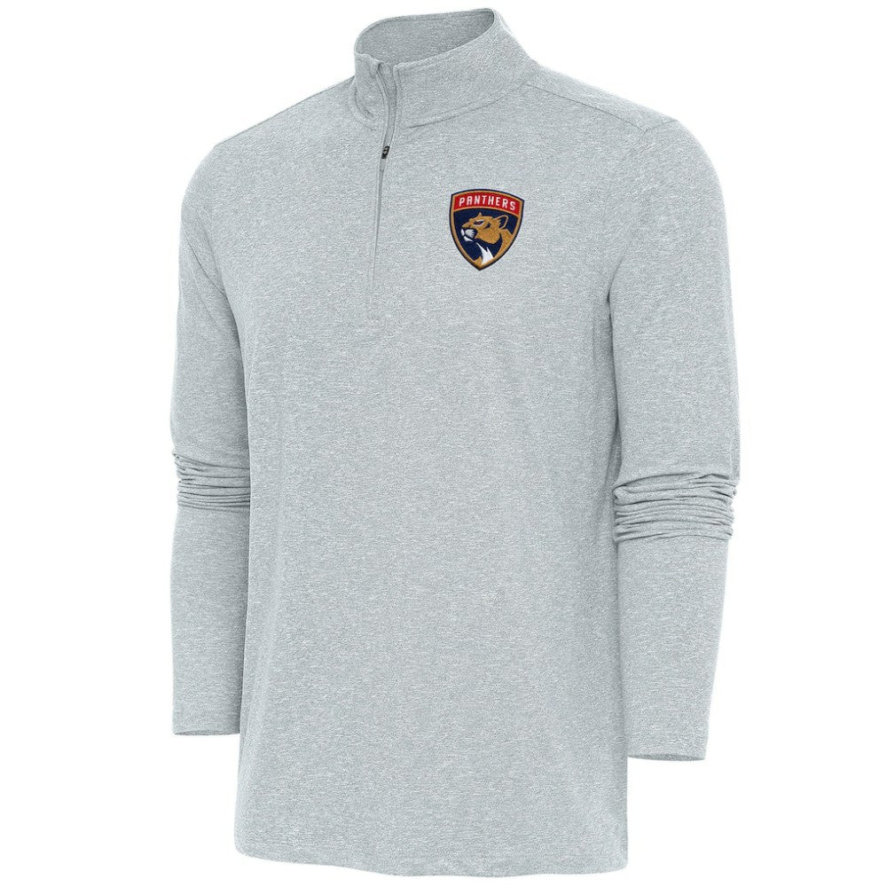 Florida Panthers Antigua Hunk Quarter-Zip Pullover Top On Sale