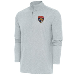 Florida Panthers Antigua Hunk Quarter-Zip Pullover Top On Sale