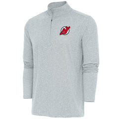 New Jersey Devils Antigua Hunk Quarter-Zip Pullover Top Sale