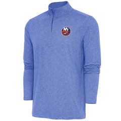 New York Islanders Antigua Hunk Quarter-Zip Pullover Top For Sale