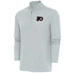 Philadelphia Flyers Antigua Hunk Quarter-Zip Pullover Top Sale