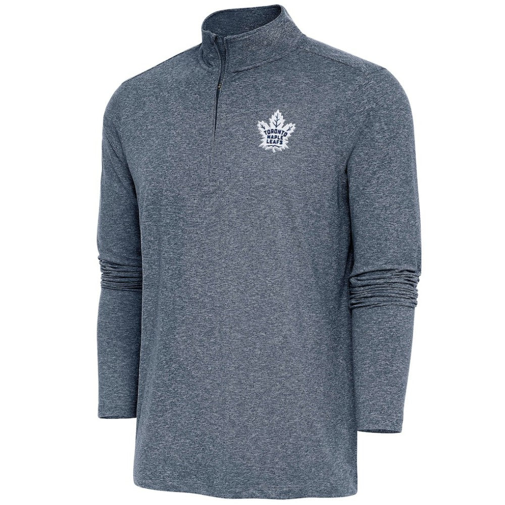 Toronto Maple Leafs Antigua Hunk Quarter-Zip Pullover Top Outlet