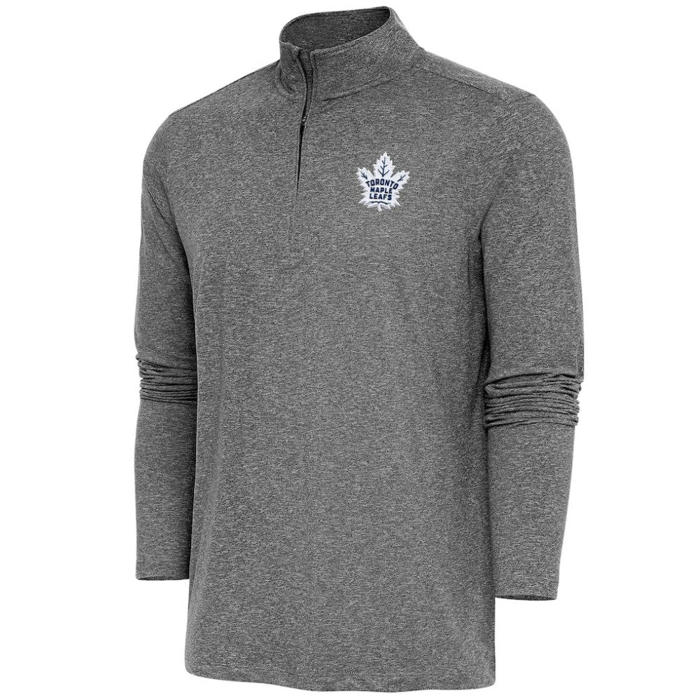 Toronto Maple Leafs Antigua Hunk Quarter-Zip Pullover Top Outlet