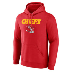 Kansas City Chiefs  Travis Kelce  Team Wordmark Player Name & Number Pullover Hoodie