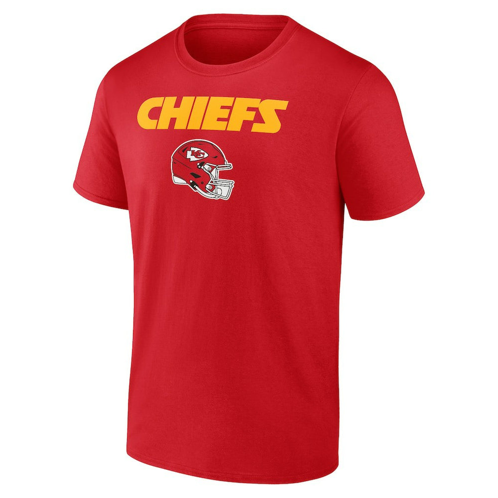 Kansas City Chiefs  Travis Kelce  Team Wordmark Player Name & Number T-Shirt