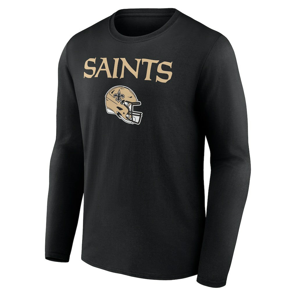 New Orleans Saints  Alvin Kamara  Team Wordmark Player Name & Number Long Sleeve T-Shirt
