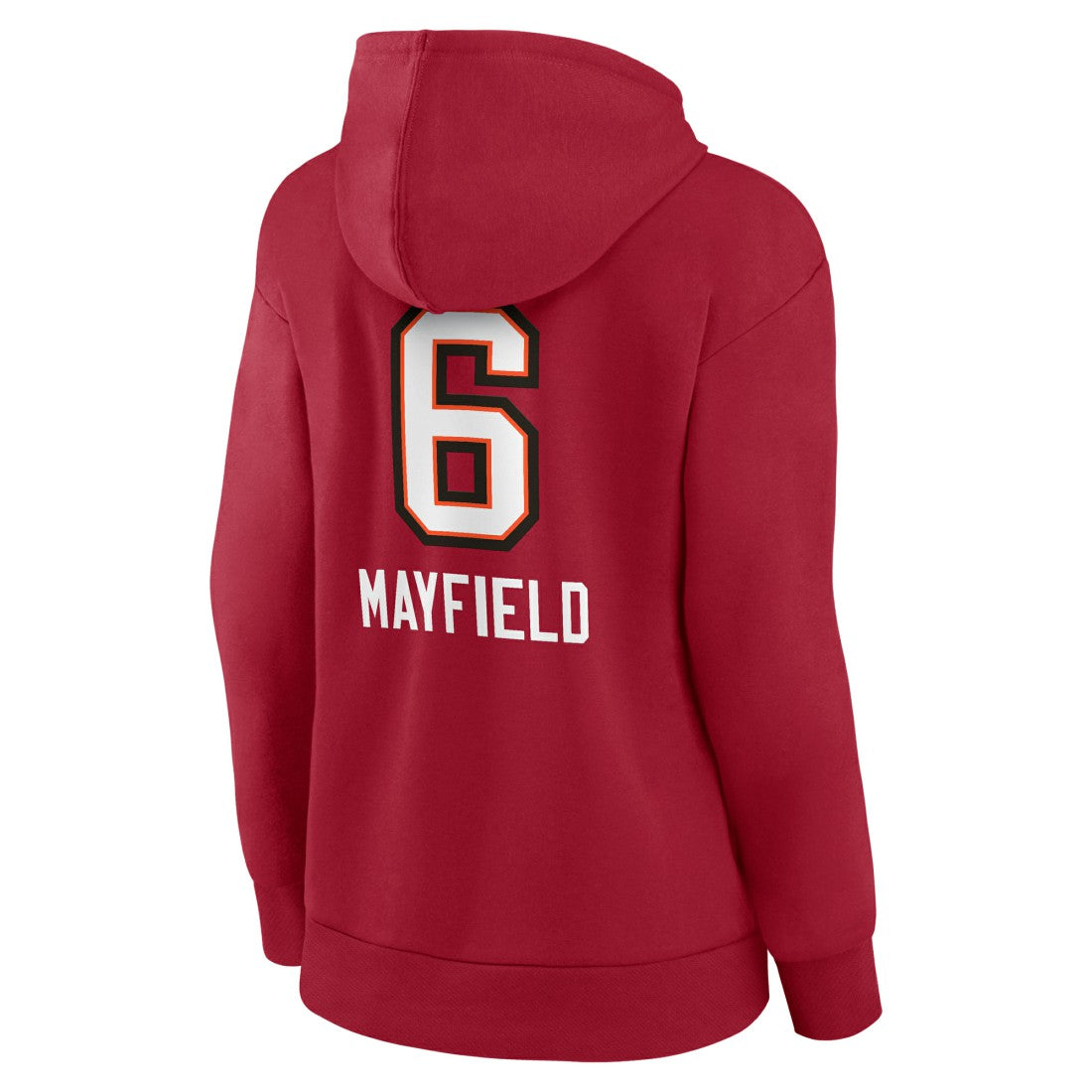 Tampa Bay Buccaneers  Baker Mayfield  Women’s Team Wordmark Player Name & Number Pullover Hoodie