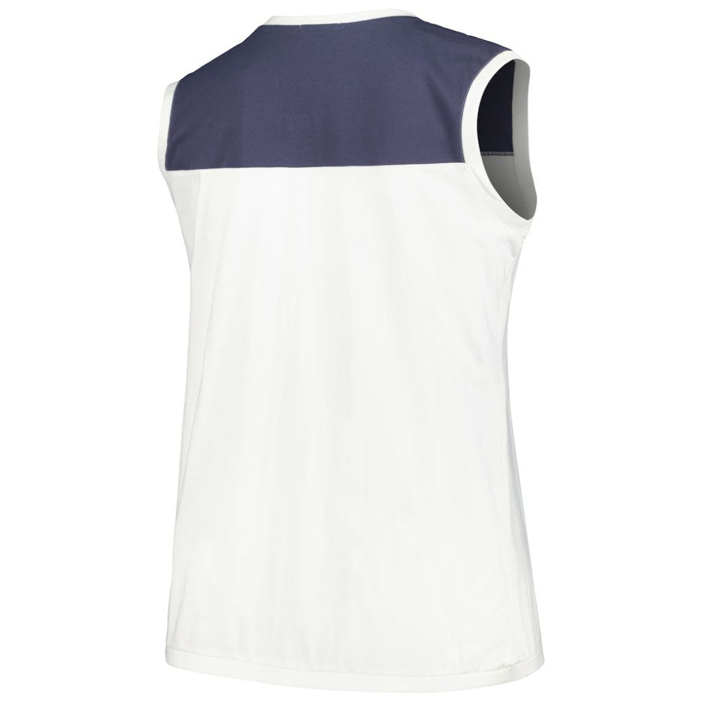 Tampa Bay Rays '47 Women's Plus Size Waist Length Muscle Tank Top | MLB New