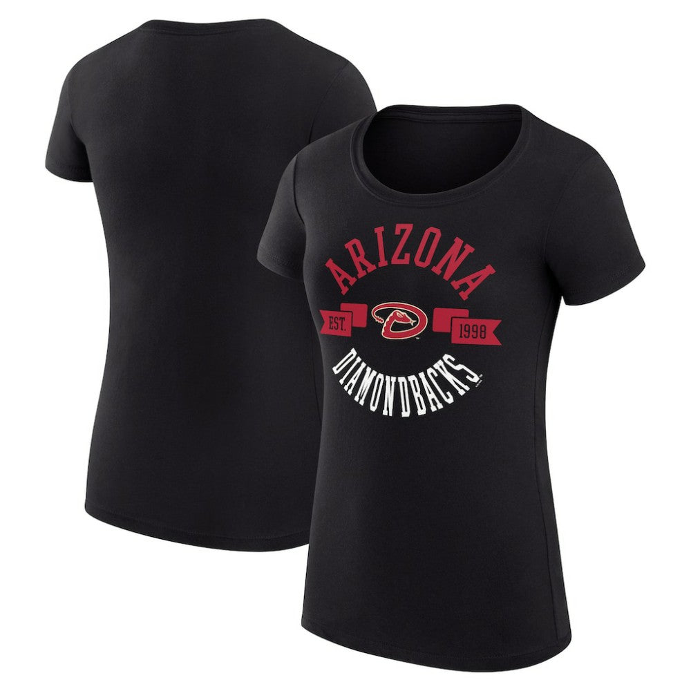 Arizona Diamondbacks G-III 4Her by Carl Banks Women's Super-Slim Fit Lightweight City Graphic T-Shirt | MLB Sale