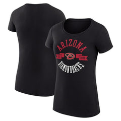 Arizona Diamondbacks G-III 4Her by Carl Banks Women's Super-Slim Fit Lightweight City Graphic T-Shirt | MLB Sale