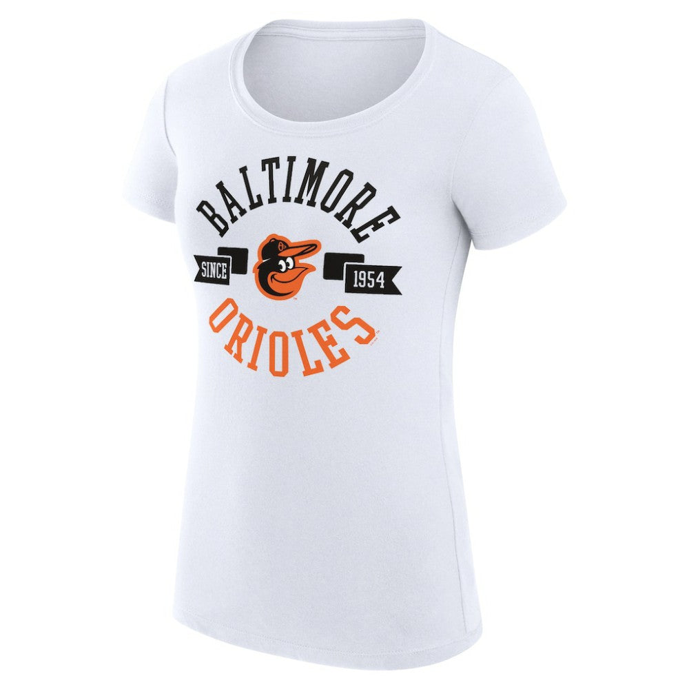 Baltimore Orioles G-III 4Her by Carl Banks Women's Super-Slim Fit Lightweight City Graphic T-Shirt | MLB On Sale