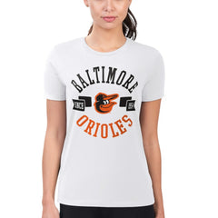 Baltimore Orioles G-III 4Her by Carl Banks Women's Super-Slim Fit Lightweight City Graphic T-Shirt | MLB On Sale