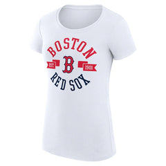 Boston Red Sox G-III 4Her by Carl Banks Women's Super-Slim Fit Lightweight City Graphic T-Shirt | MLB New