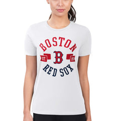 Boston Red Sox G-III 4Her by Carl Banks Women's Super-Slim Fit Lightweight City Graphic T-Shirt | MLB New