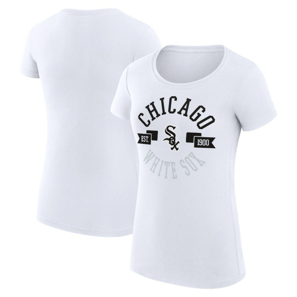 Chicago White Sox G-III 4Her by Carl Banks Women's Super-Slim Fit Lightweight City Graphic T-Shirt | MLB Near me