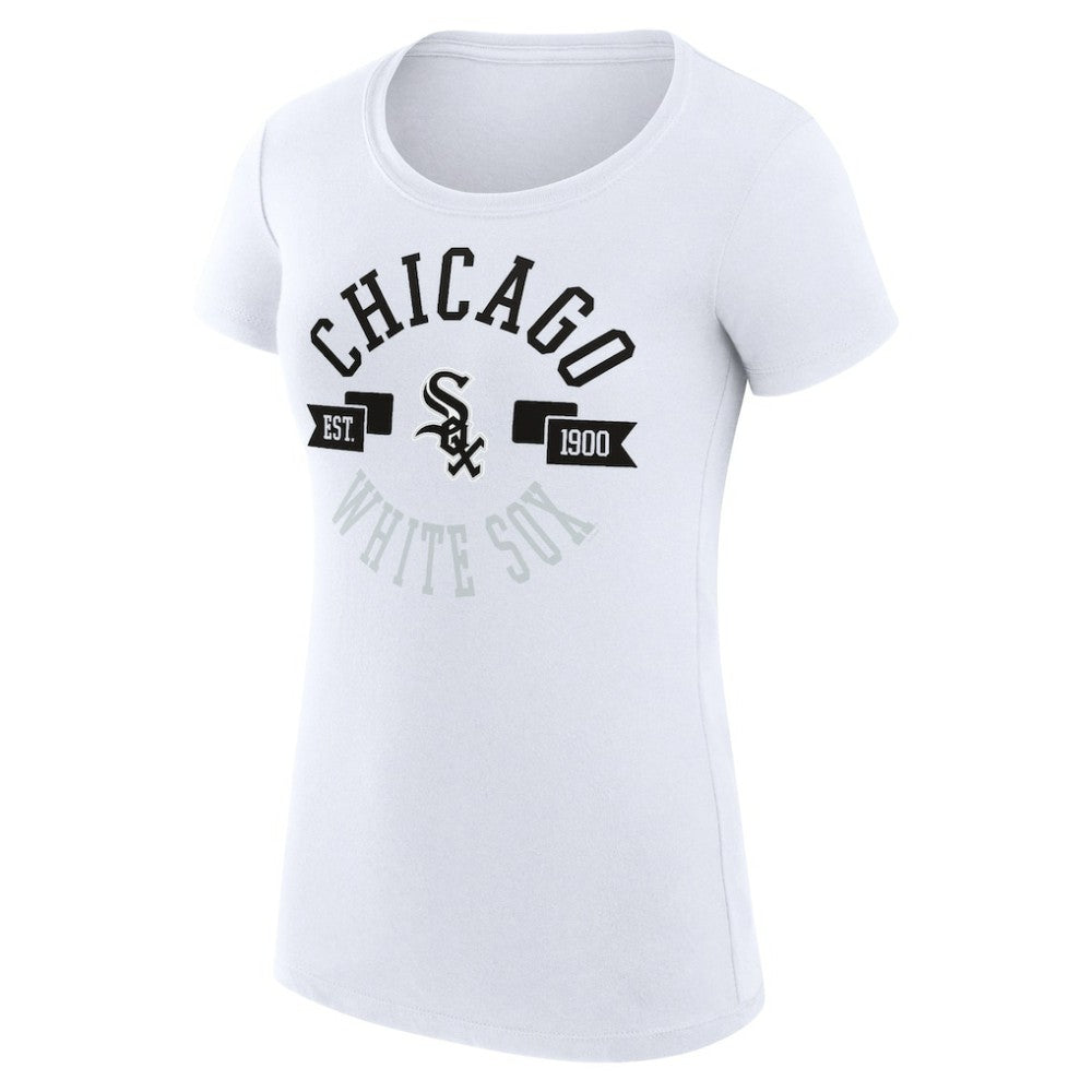 Chicago White Sox G-III 4Her by Carl Banks Women's Super-Slim Fit Lightweight City Graphic T-Shirt | MLB Near me