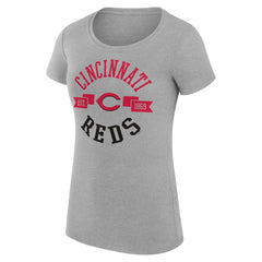 Cincinnati Reds G-III 4Her by Carl Banks Women's Super-Slim Fit Lightweight City Graphic T-Shirt | MLB Outlet