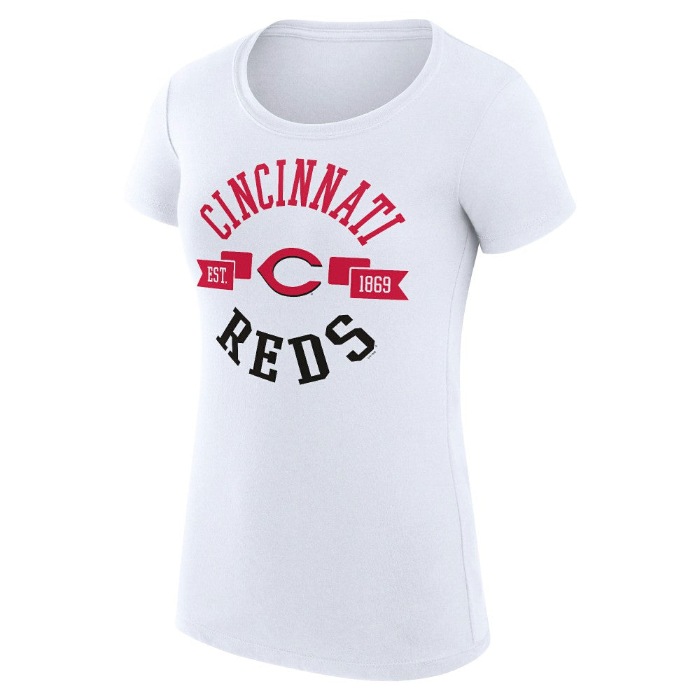 Cincinnati Reds G-III 4Her by Carl Banks Women's Super-Slim Fit Lightweight City Graphic T-Shirt | MLB Near me