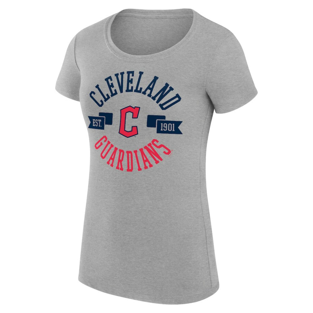 Cleveland Guardians G-III 4Her by Carl Banks Women's Super-Slim Fit Lightweight City Graphic T-Shirt | MLB Discount