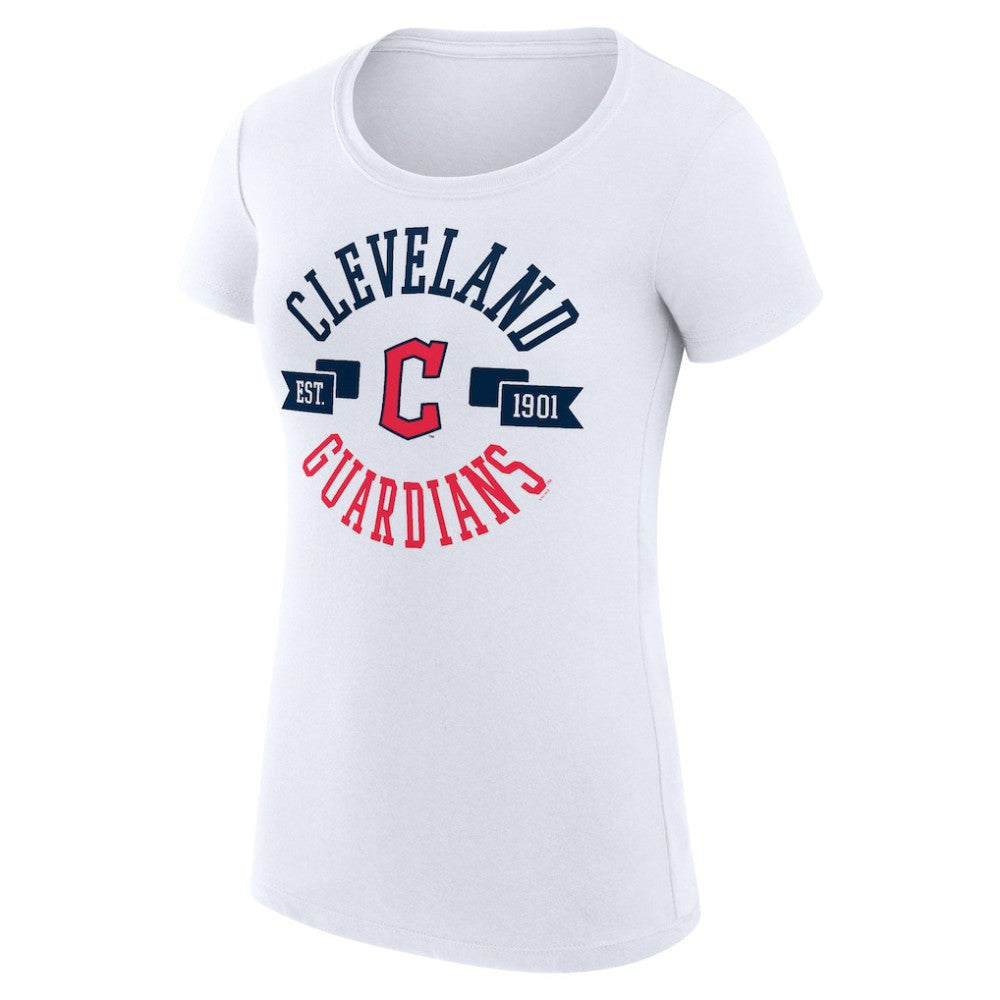 Cleveland Guardians G-III 4Her by Carl Banks Women's Super-Slim Fit Lightweight City Graphic T-Shirt | MLB US