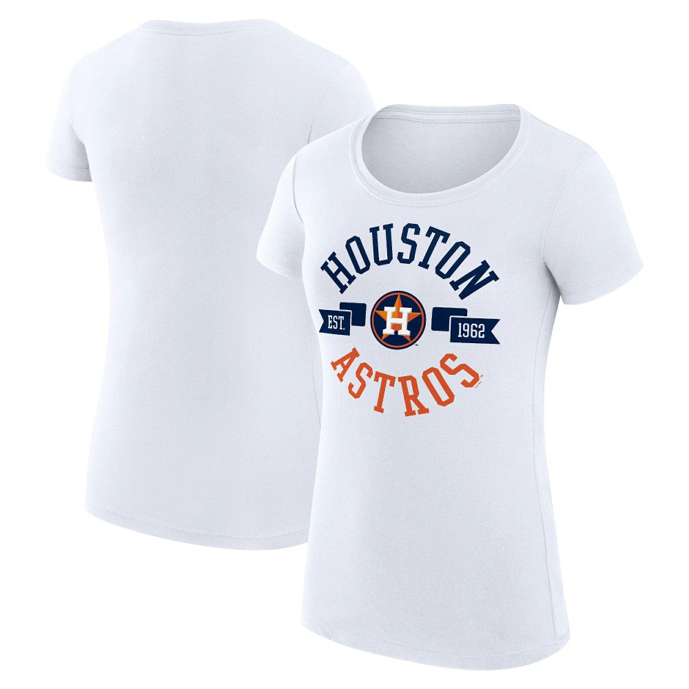 Houston Astros G-III 4Her by Carl Banks Women's Super-Slim Fit Lightweight City Graphic T-Shirt | MLB Outlet