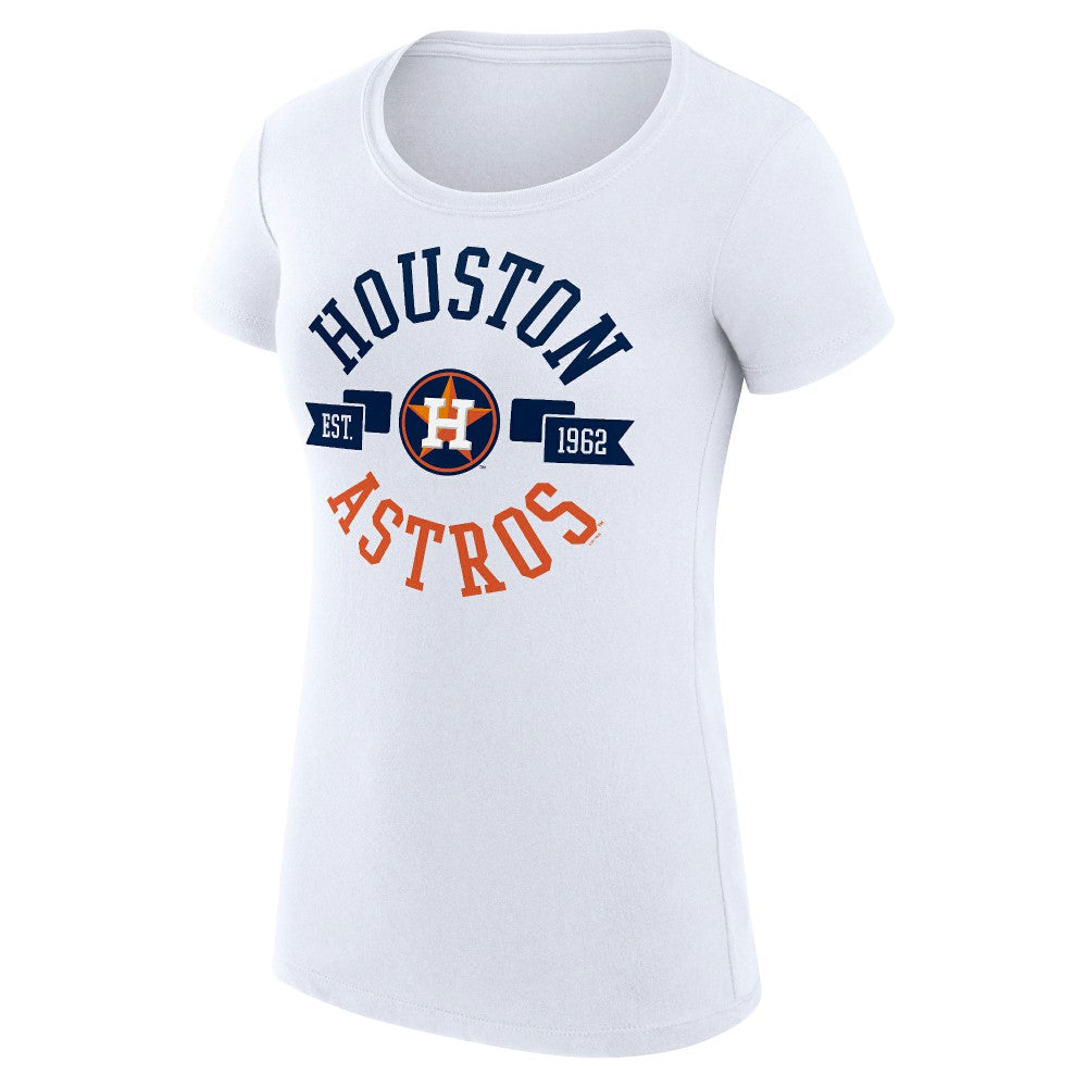 Houston Astros G-III 4Her by Carl Banks Women's Super-Slim Fit Lightweight City Graphic T-Shirt | MLB Outlet