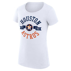Houston Astros G-III 4Her by Carl Banks Women's Super-Slim Fit Lightweight City Graphic T-Shirt | MLB Outlet