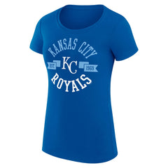 Kansas City Royals G-III 4Her by Carl Banks Women's Super-Slim Fit Lightweight City Graphic T-Shirt | MLB Outlet