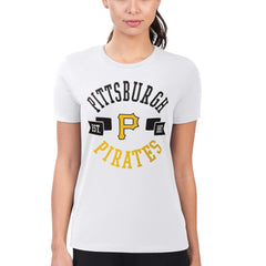 Pittsburgh Pirates G-III 4Her by Carl Banks Women's Super-Slim Fit Lightweight City Graphic T-Shirt | MLB Discount