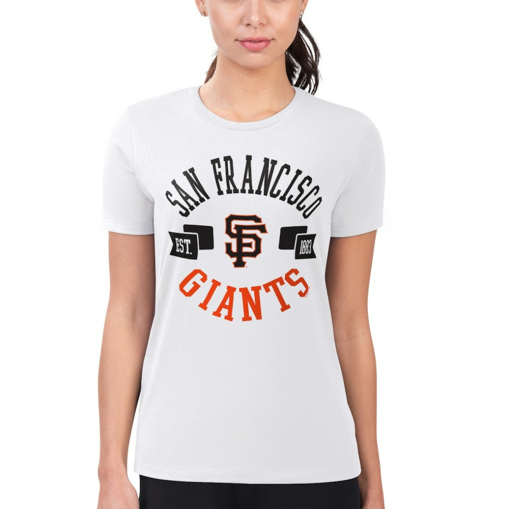 San Francisco Giants G-III 4Her by Carl Banks Women's Super-Slim Fit Lightweight City Graphic T-Shirt | MLB US
