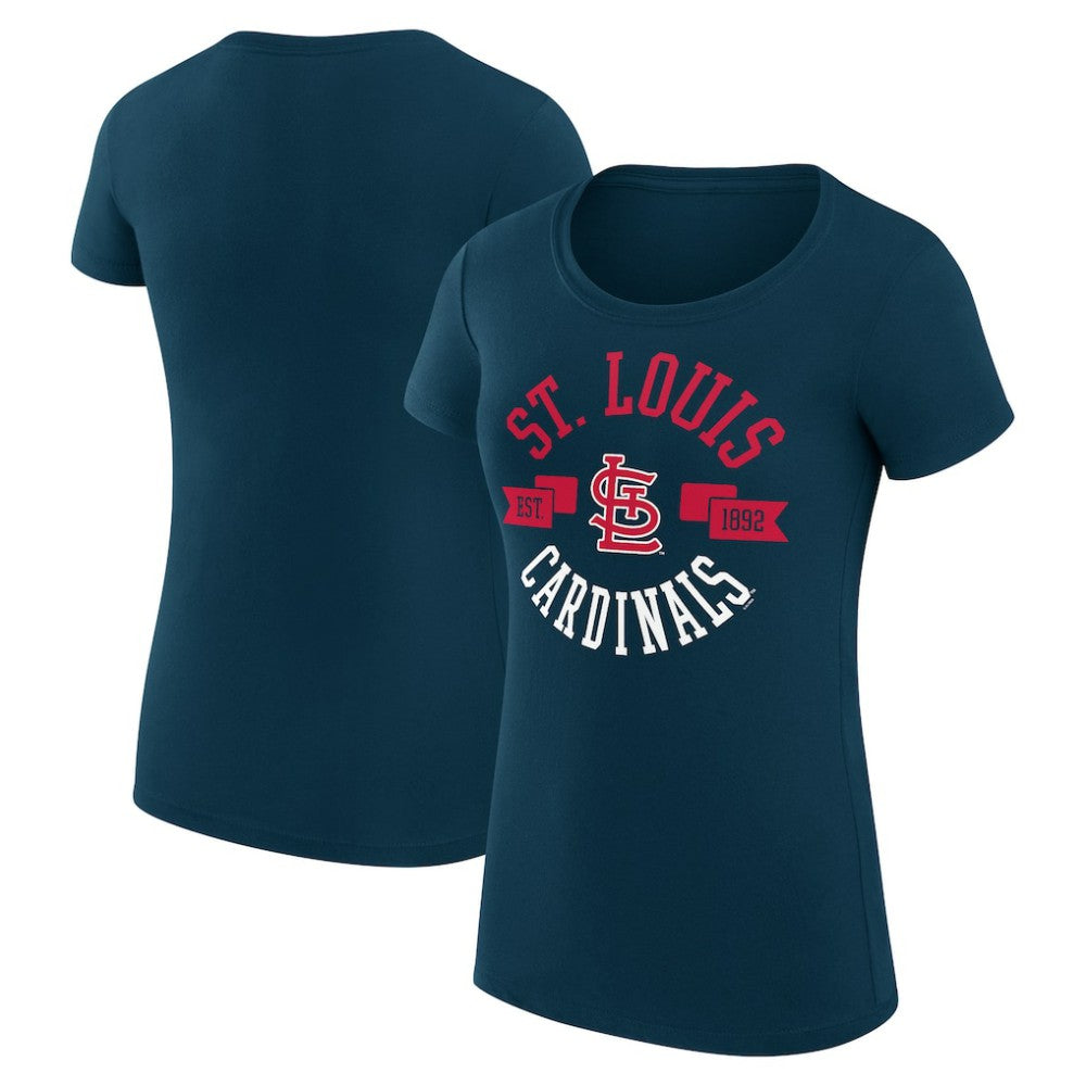 St. Louis Cardinals G-III 4Her by Carl Banks Women's Super-Slim Fit Lightweight City Graphic T-Shirt | MLB US
