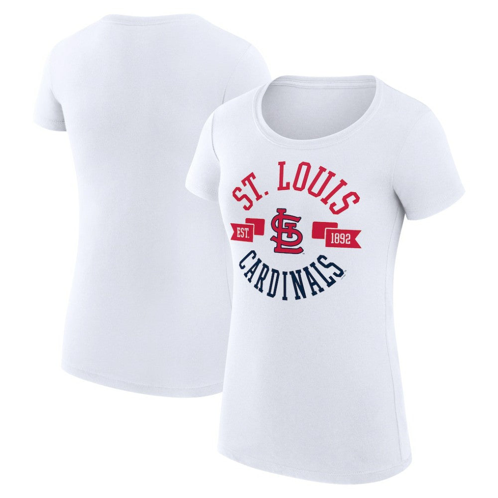 St. Louis Cardinals G-III 4Her by Carl Banks Women's Super-Slim Fit Lightweight City Graphic T-Shirt | MLB Discount