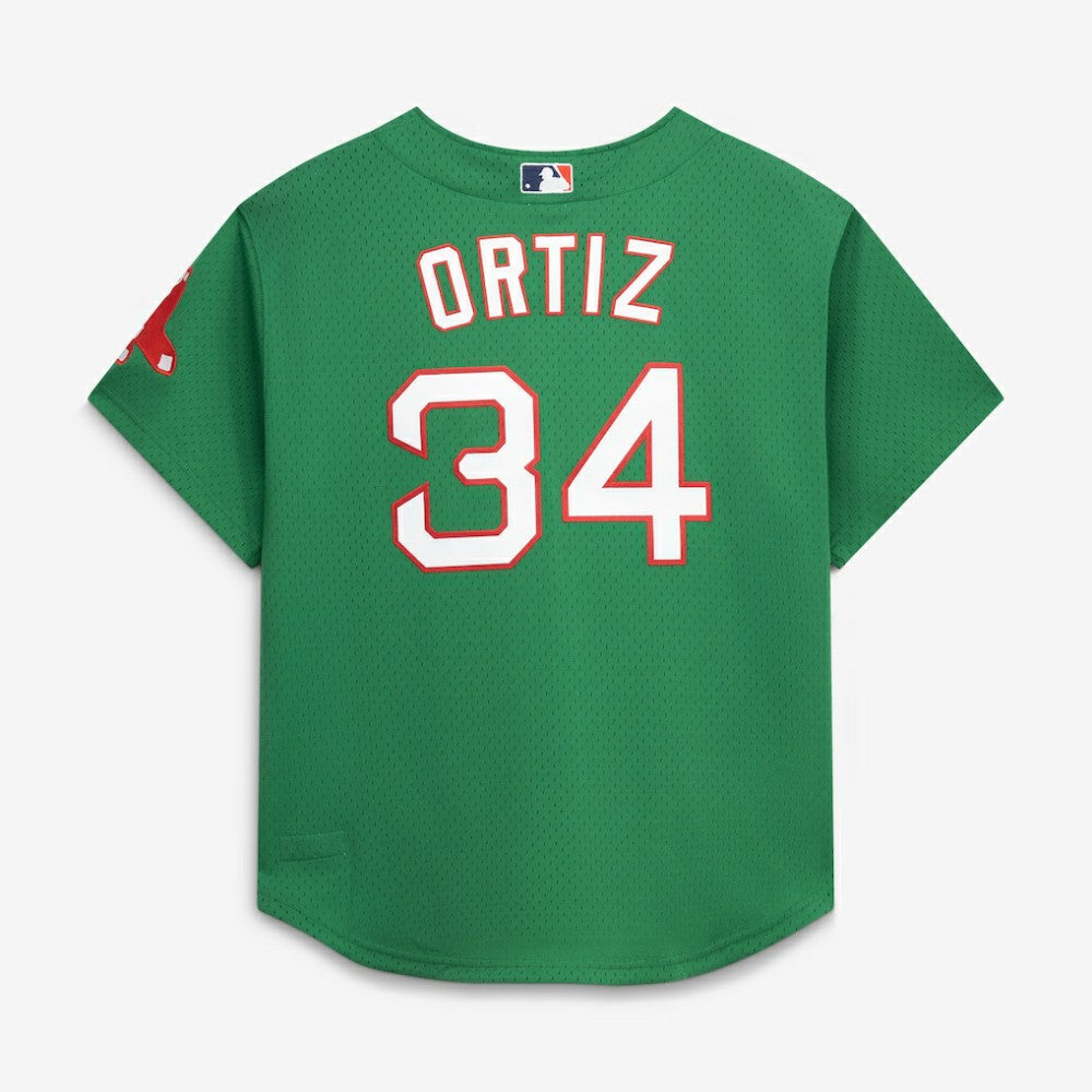 David Ortiz Boston Red Sox Mitchell & Ness Cooperstown Collection Mesh Batting Practice Jersey | MLB Shop