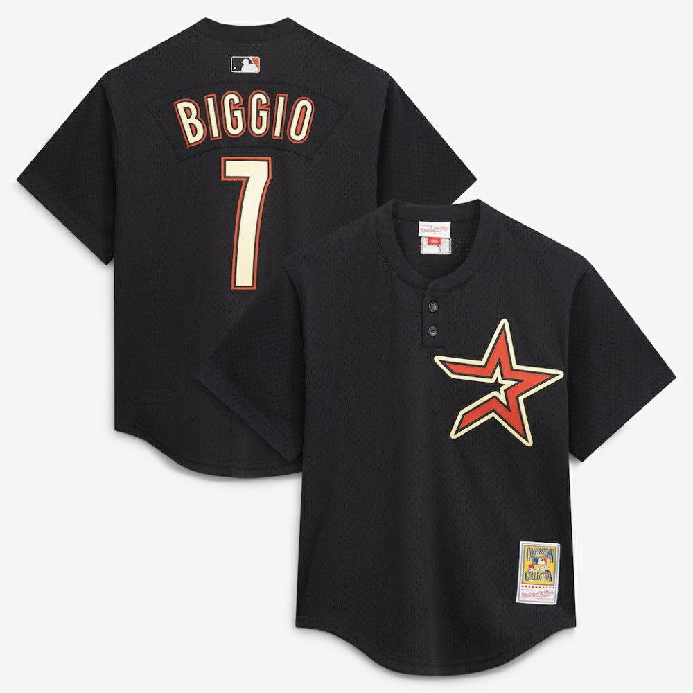 Craig Biggio Houston Astros Mitchell & Ness Authentic Batting Practice Jersey | MLB Sale