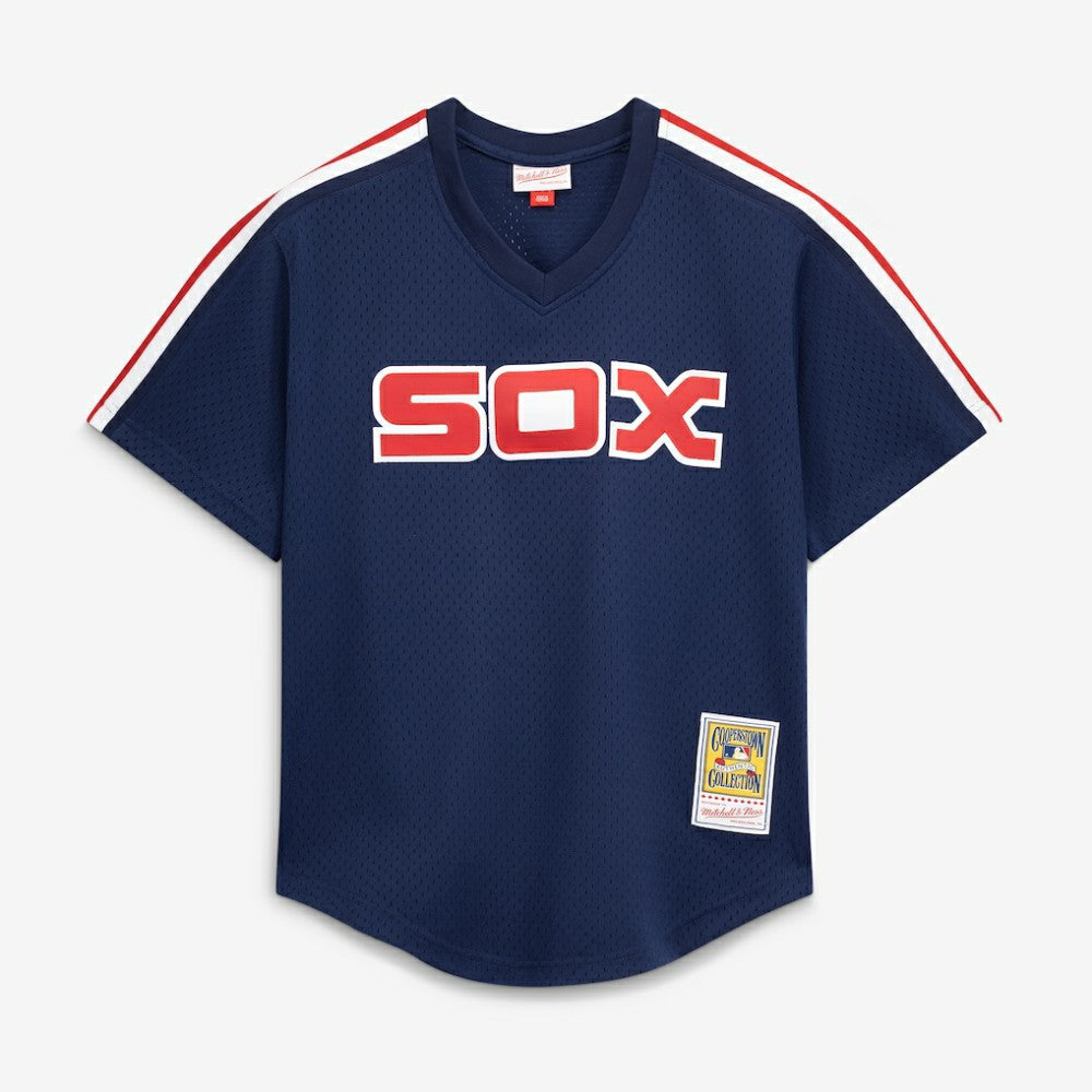 Carlton Fisk Chicago White Sox Mitchell & Ness Authentic Batting Practice Jersey | MLB Discount