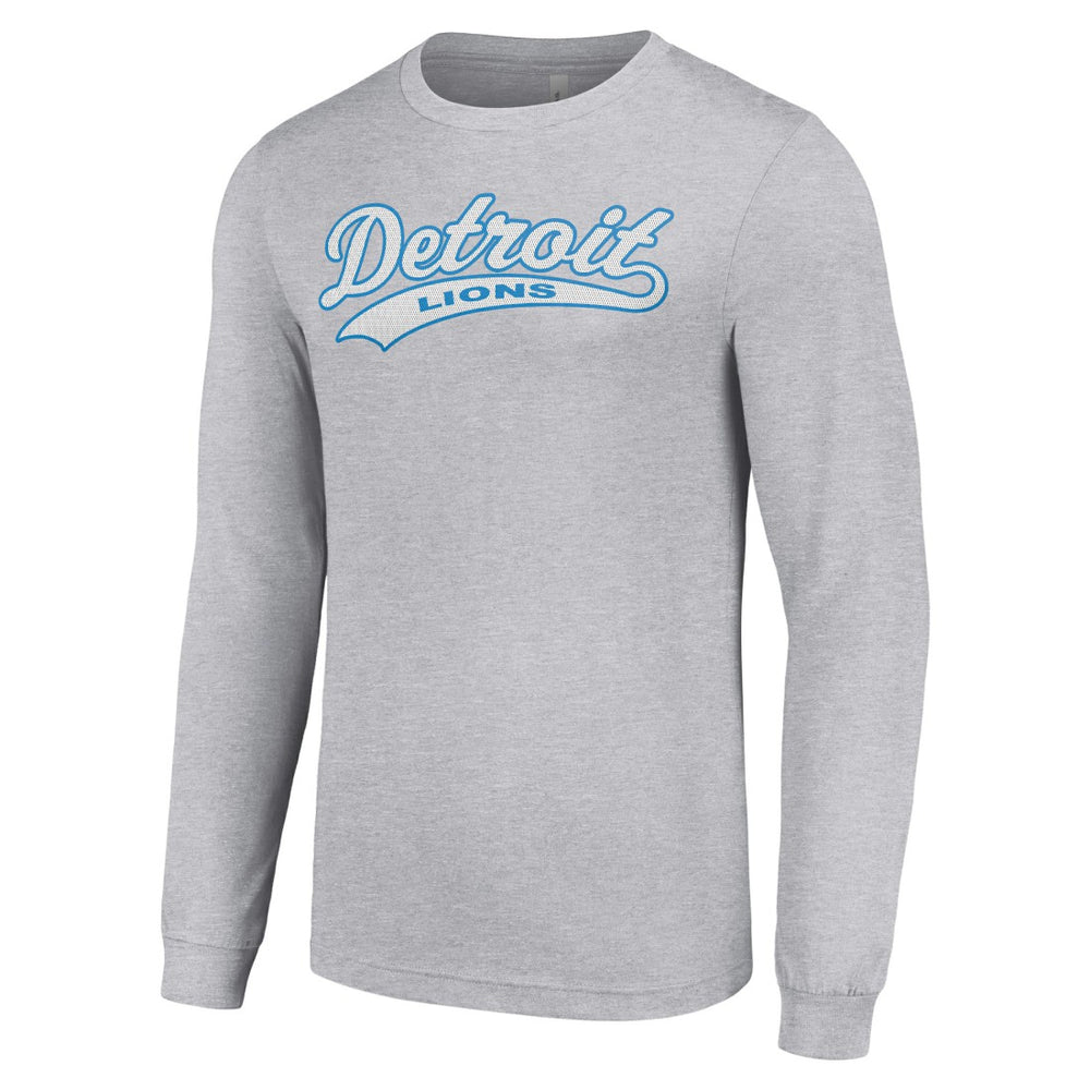 Detroit Lions  Starter Tailsweep Long Sleeve T-Shirt