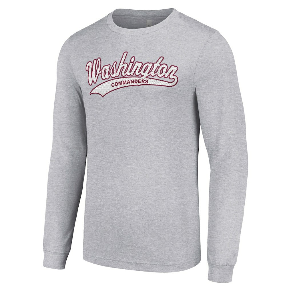 Washington Commanders  Starter Tailsweep Long Sleeve T-Shirt