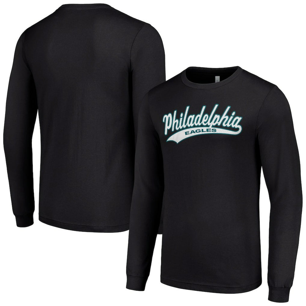Philadelphia Eagles  Starter Tailsweep Long Sleeve T-Shirt