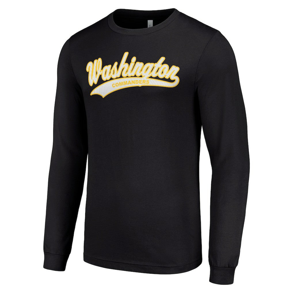 Washington Commanders  Starter Tailsweep Long Sleeve T-Shirt