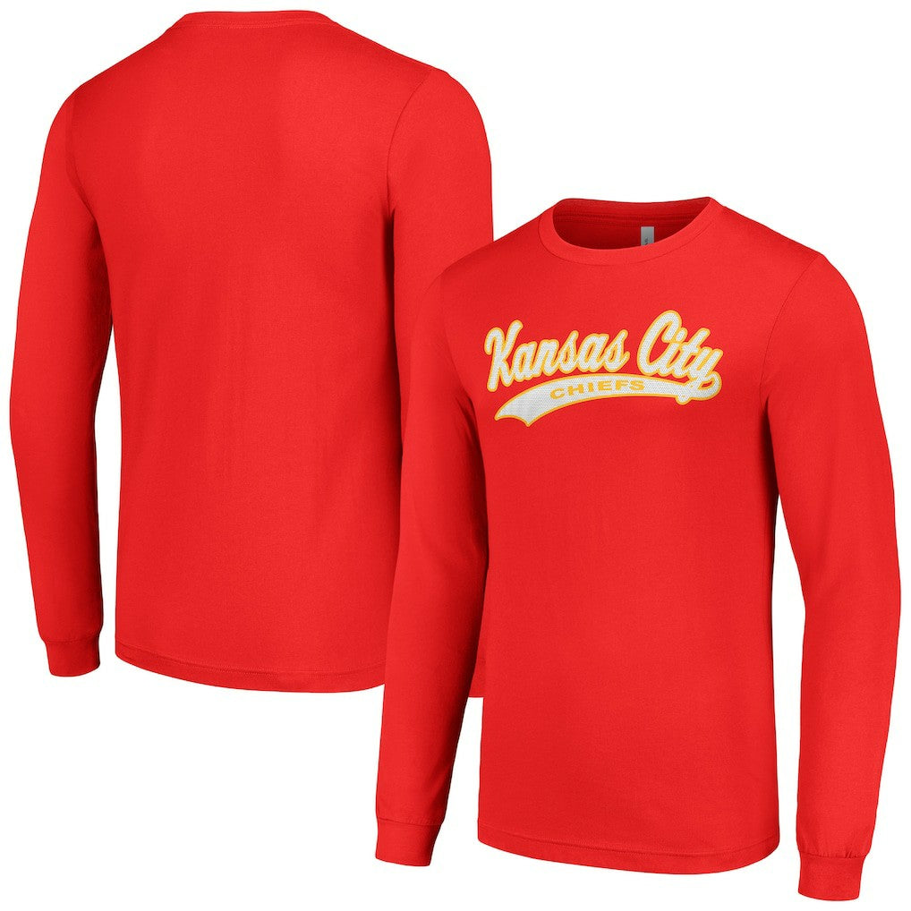 Kansas City Chiefs  Starter Tailsweep Long Sleeve T-Shirt
