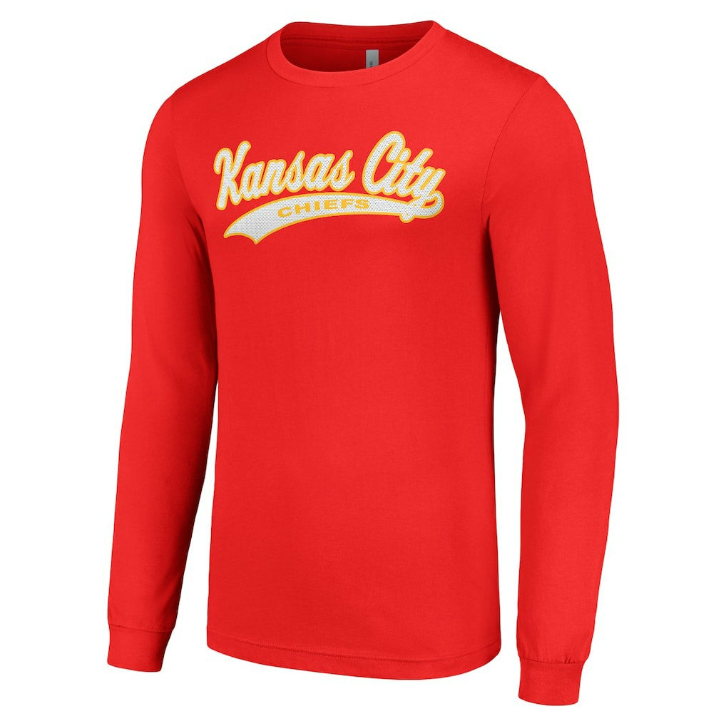 Kansas City Chiefs  Starter Tailsweep Long Sleeve T-Shirt