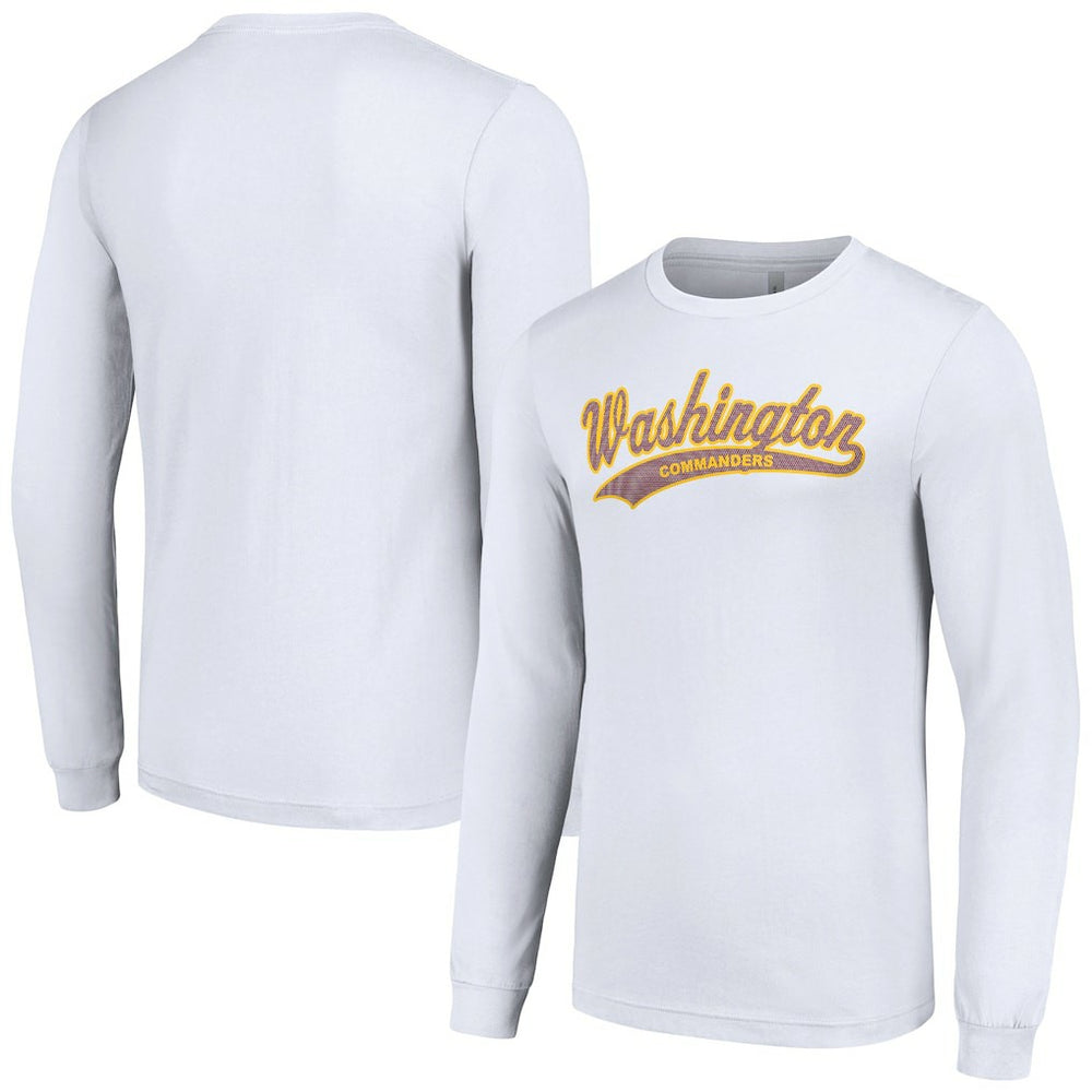 Washington Commanders  Starter Tailsweep Long Sleeve T-Shirt