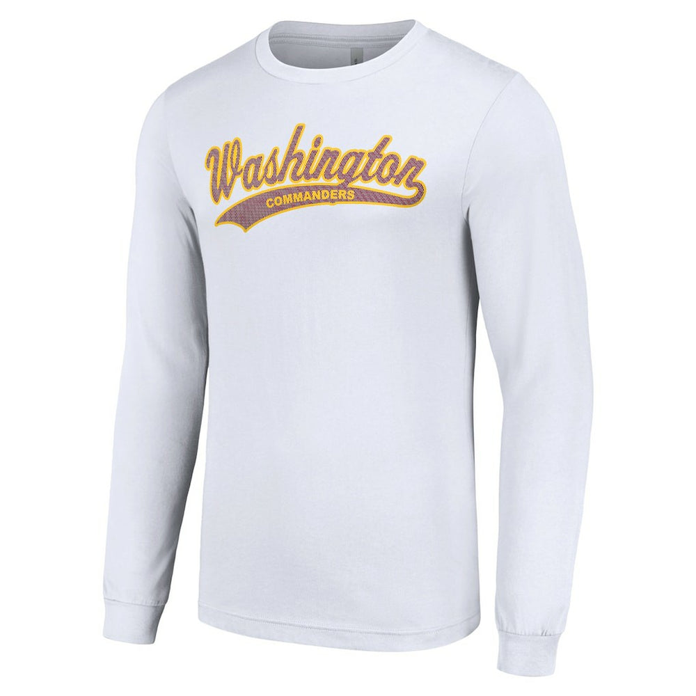Washington Commanders  Starter Tailsweep Long Sleeve T-Shirt